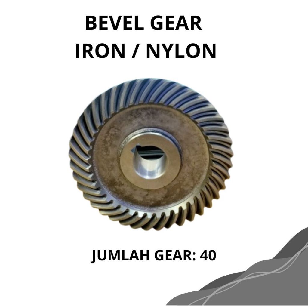 SPAREPART GEARBOX KINCIR | OUTPUT GEAR / BEVEL GEAR