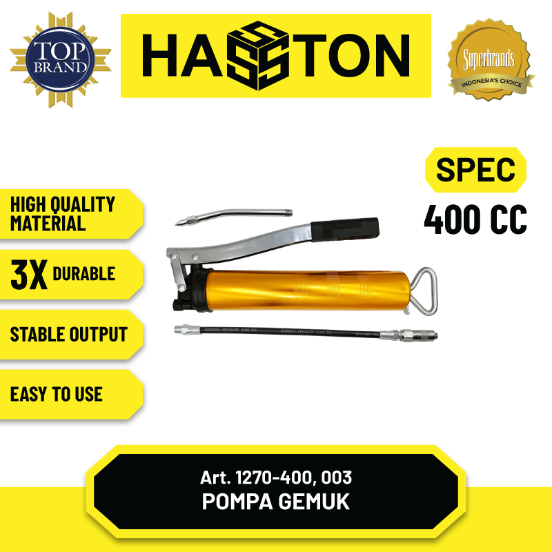 Hasston Grease Gun / Pompa Gemuk Manual / Grease Pump (1270)