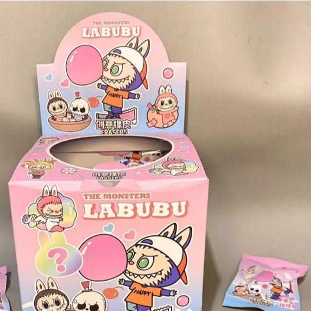 

ER-1692 Penghapusan Mistery Karakter LABUBU / Karet Penghapus Stip Terbaru Unik Dengan Motif Labubu Full Body Bisa Untuk Koleksi Perlengkapan Sekolah Murah Bisa Cod