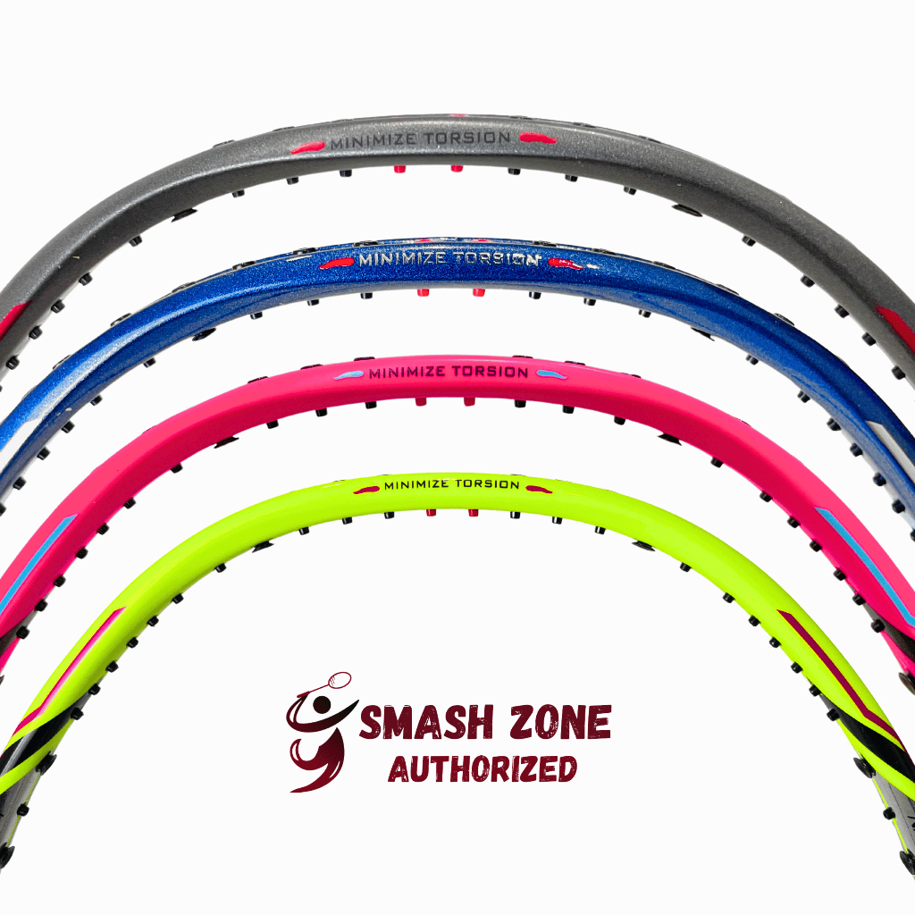 New Raket Badminton Power Max Air Stream 900 Original 33 Lbs 4U Raket Smash Bulu Tangkis Profesional