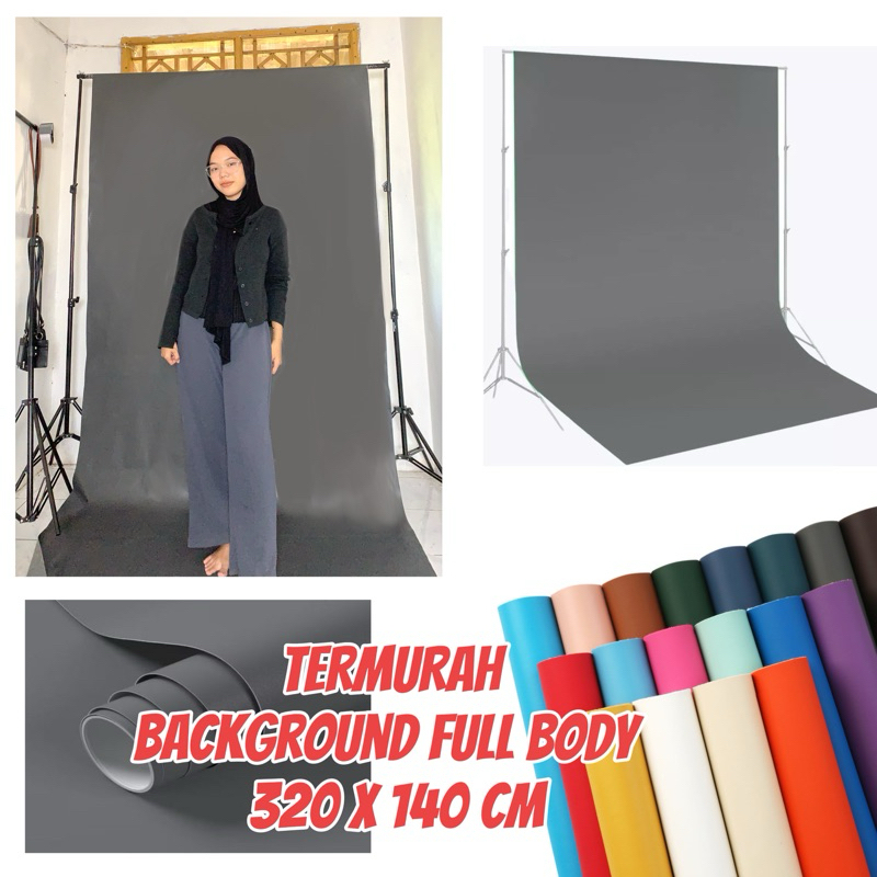 [TERMURAH DI SHOPE] Background konten | alas konten abu abu Background konten abu abu matte backgrou