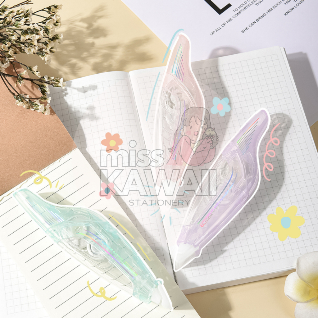 

Correction Tape Estetik/ Pita Koreksi/ Correction Pen/ Tipe X Rol TWINGO 6M TG-B1876