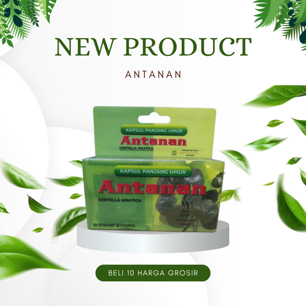 

Kapsul Antanan Panjang Umur 100% Original Herbal