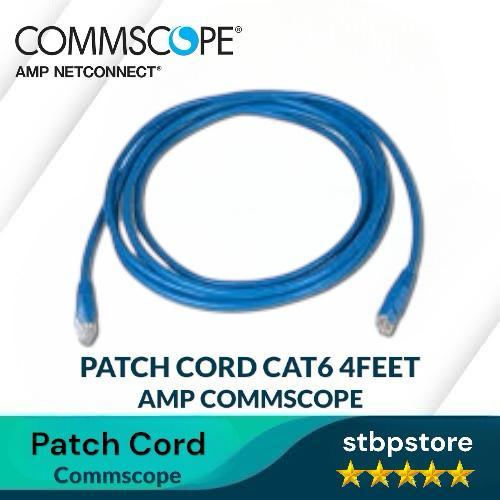 AMP COMMSCOPE PATCH CORD CAT6 4 FEET PATCHCORD FTP UTP CAT 6 4FT AMP COMMSCOPE KABEL LAN COMMSCOPE C