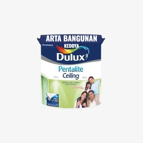 Cat Dulux Pentalite Ceiling Putih (5 Kg)