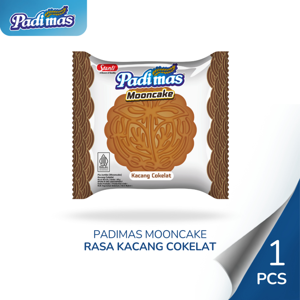 

Padimas Mooncake (Kue Pia - Kue Bulan) Kacang Cokelat 60g