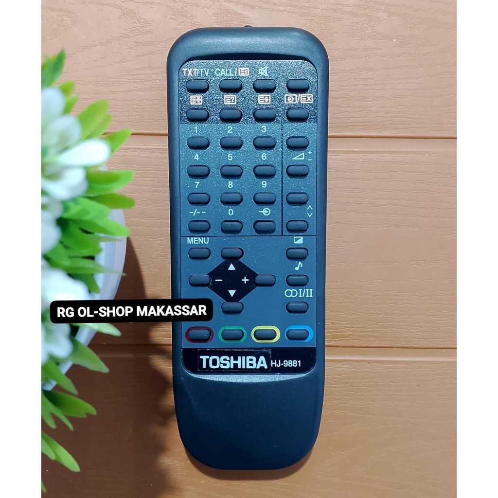 Remot Remote TV Toshiba Tabung Bomba CT-9881