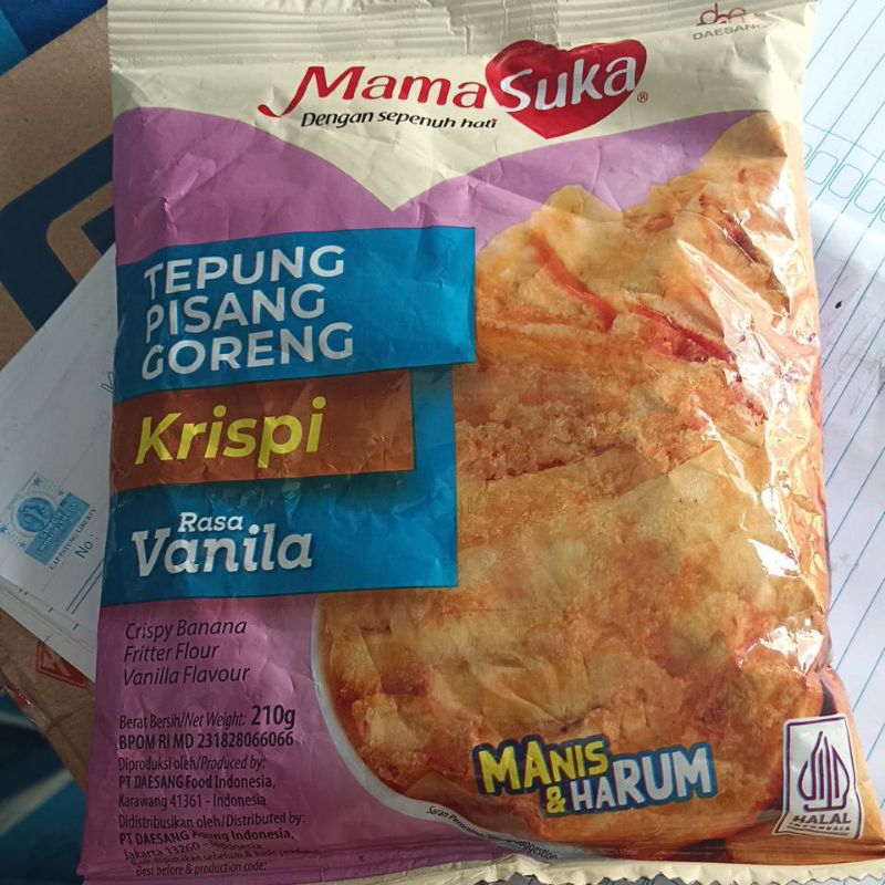 

tepung pisang goreng mamasuka