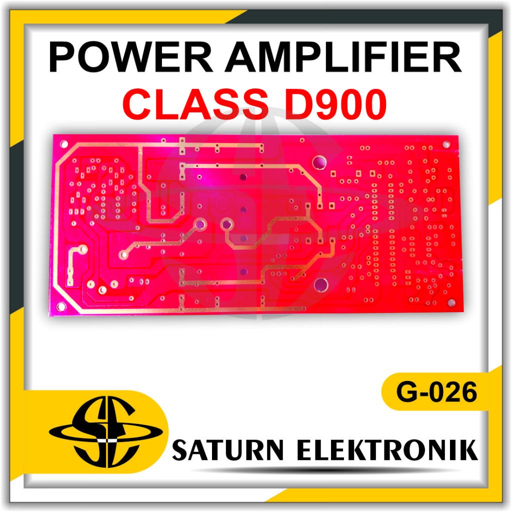 PCB Power Amplifier Class D900 G-026