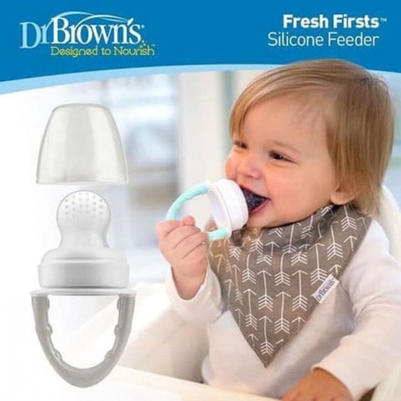 Dr Brown's Silicone Food Feeder TF005  TF006 TF007 Empeng Buah