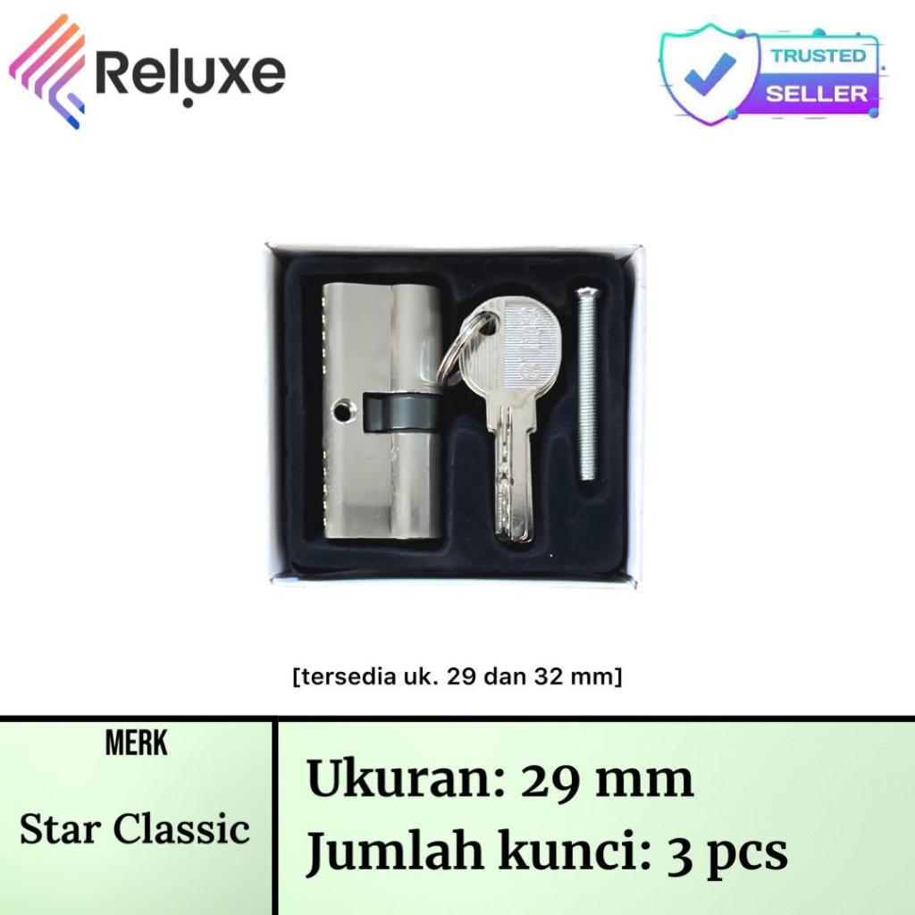 STARCLASSIC Silinder / Cylinder Kunci Pintu Kecil Ukuran 29 mm