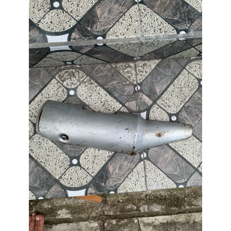 cover knalpot cb150r old k15 2013 2014 original copotan | tameng kenalpot cb150r old k15 original