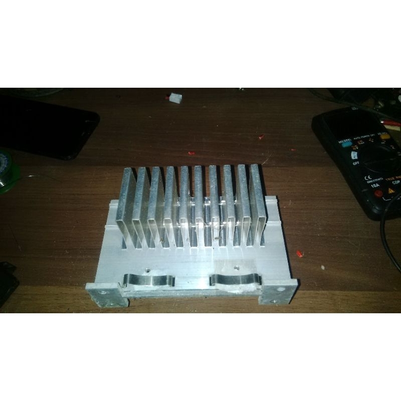 Heatsink bekas polytron Bigband ic TDA7295