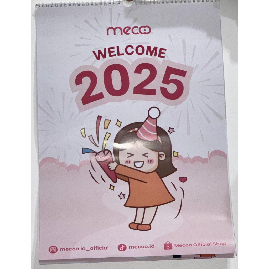 

MECOO Kalender 2025 Calendar Lengkap - Free Gift