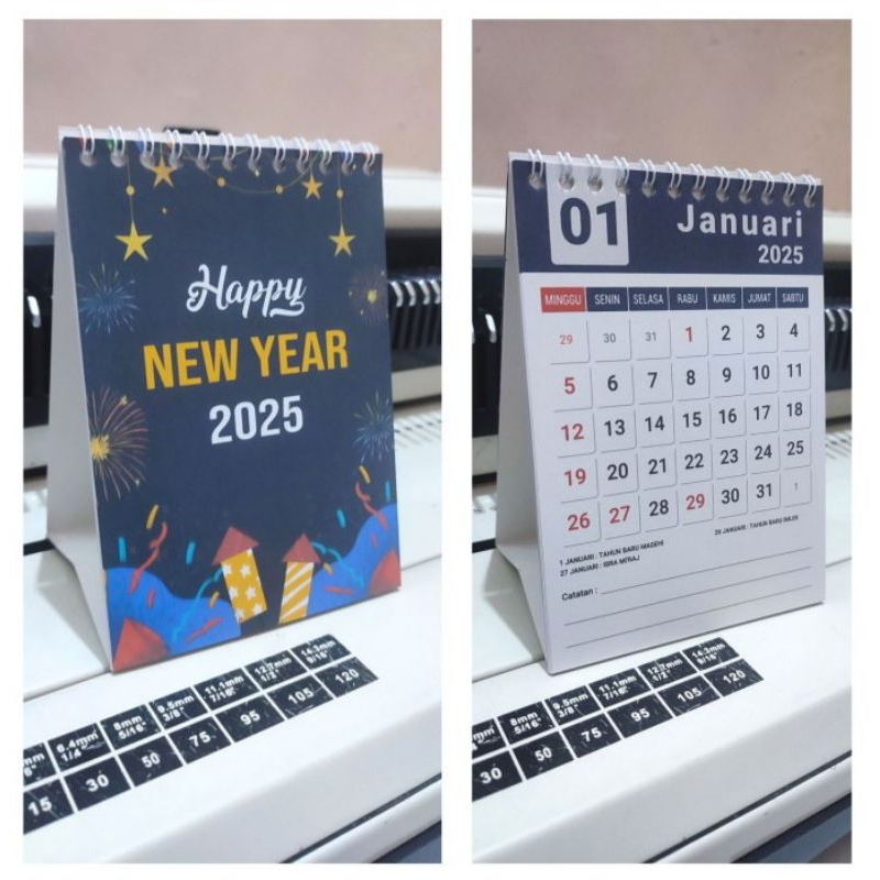 

Kalender Duduk 2025 | Kalender Meja 2025 Ready stok | kalender duduk
