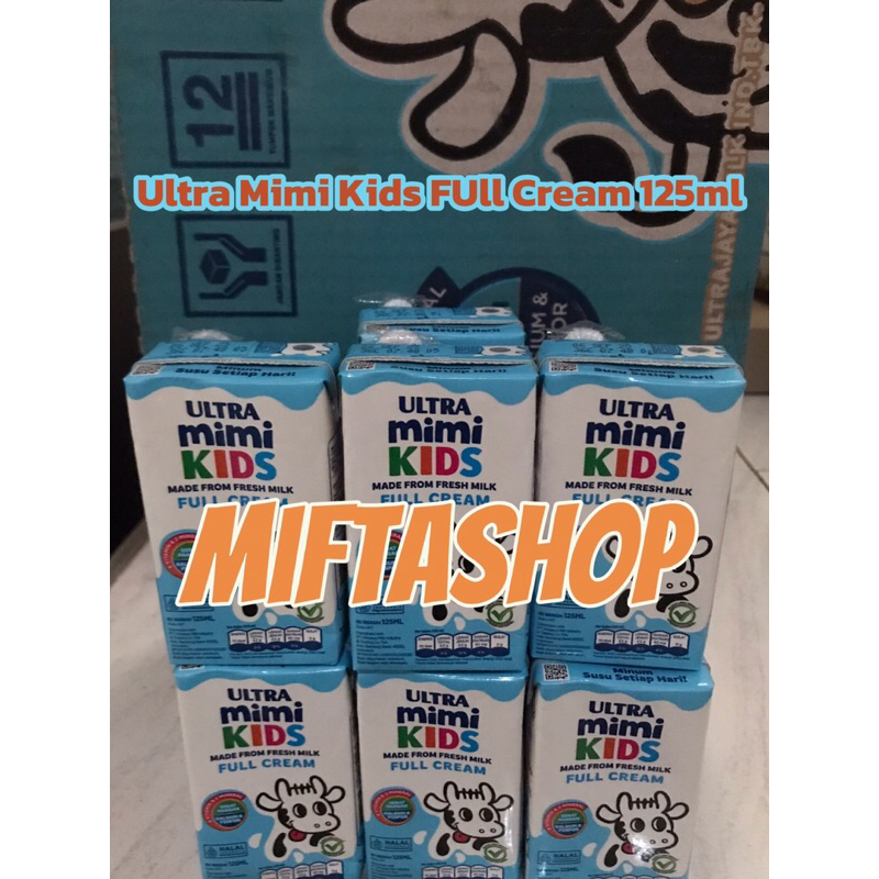 

Susu Ultra Mimi kids Full Cream 125ml (Exp selalu Update)