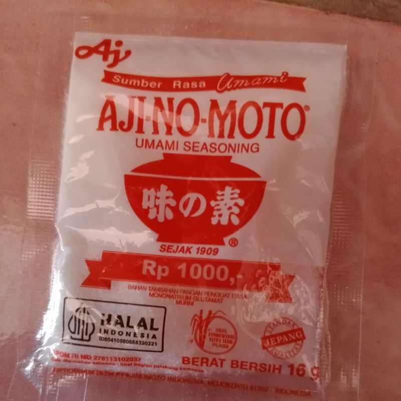 

SUMBER RASA AJINOMOTO 16g