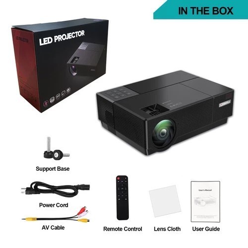 Proyektor Cheerlux CL-770 Android 4000 Lumens Projector Full HD 1080P - CL770 ANDROID