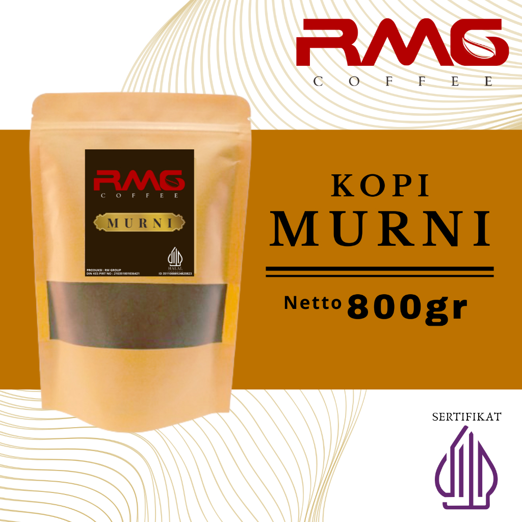 

Kopi Bubuk Murni Asli Mantab Isi 800 Gram dari Biji Kopi Pilihan