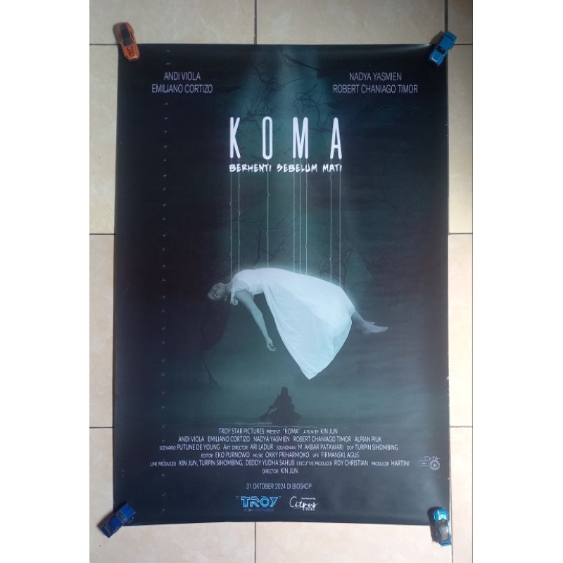 Poster Film "KOMA" Original Ex Bioskop