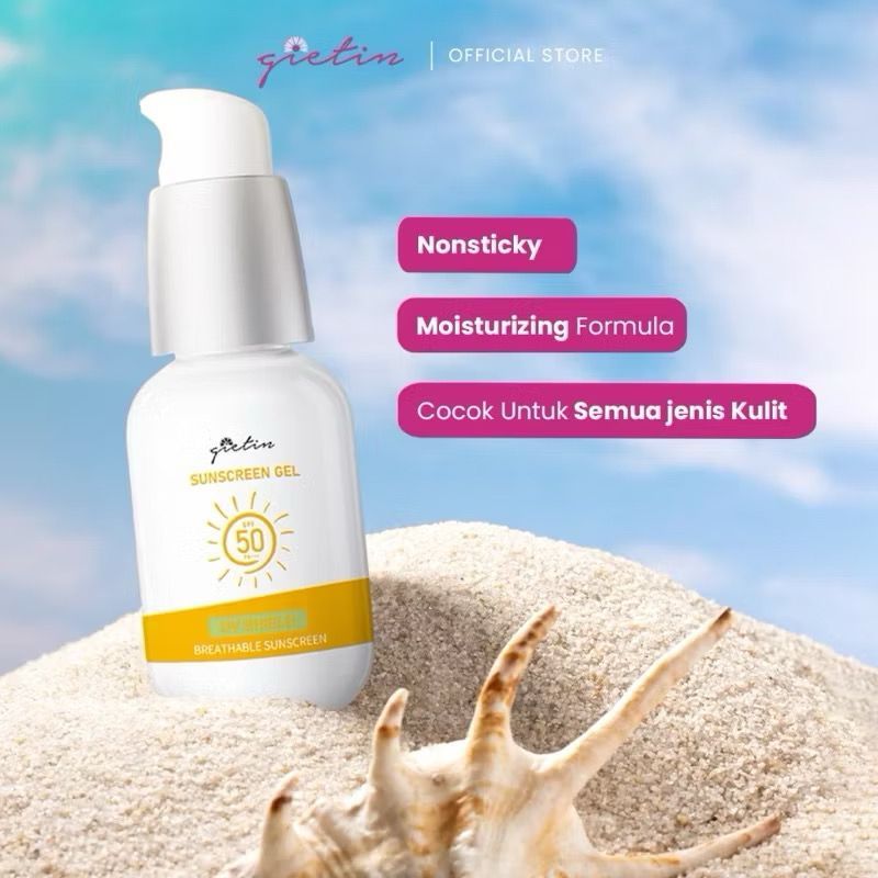 GiETIN Sunscreen SPF 50 PA+++ UV Shield Protection