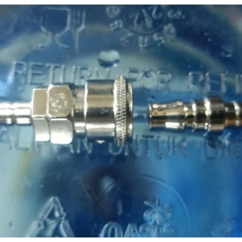 quck coupler sh 20 sambungan selang kompresor satu set
