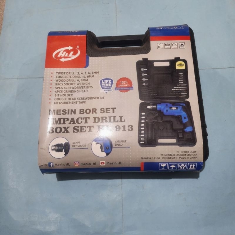 Mesin Bor Impact HL 913 H&L
