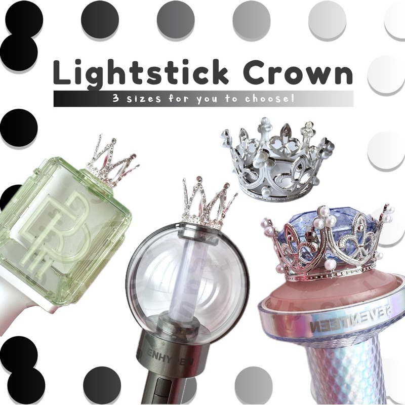 Crown Mahkota Lighstick Kpop [Seventeen, NCT, ENHYPEN, WAYV, BTS, EXO]