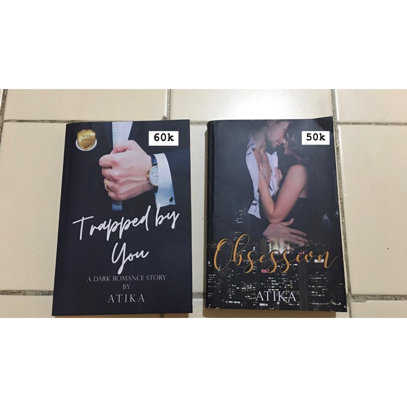 Preloved novel Trapped by You & Obsession