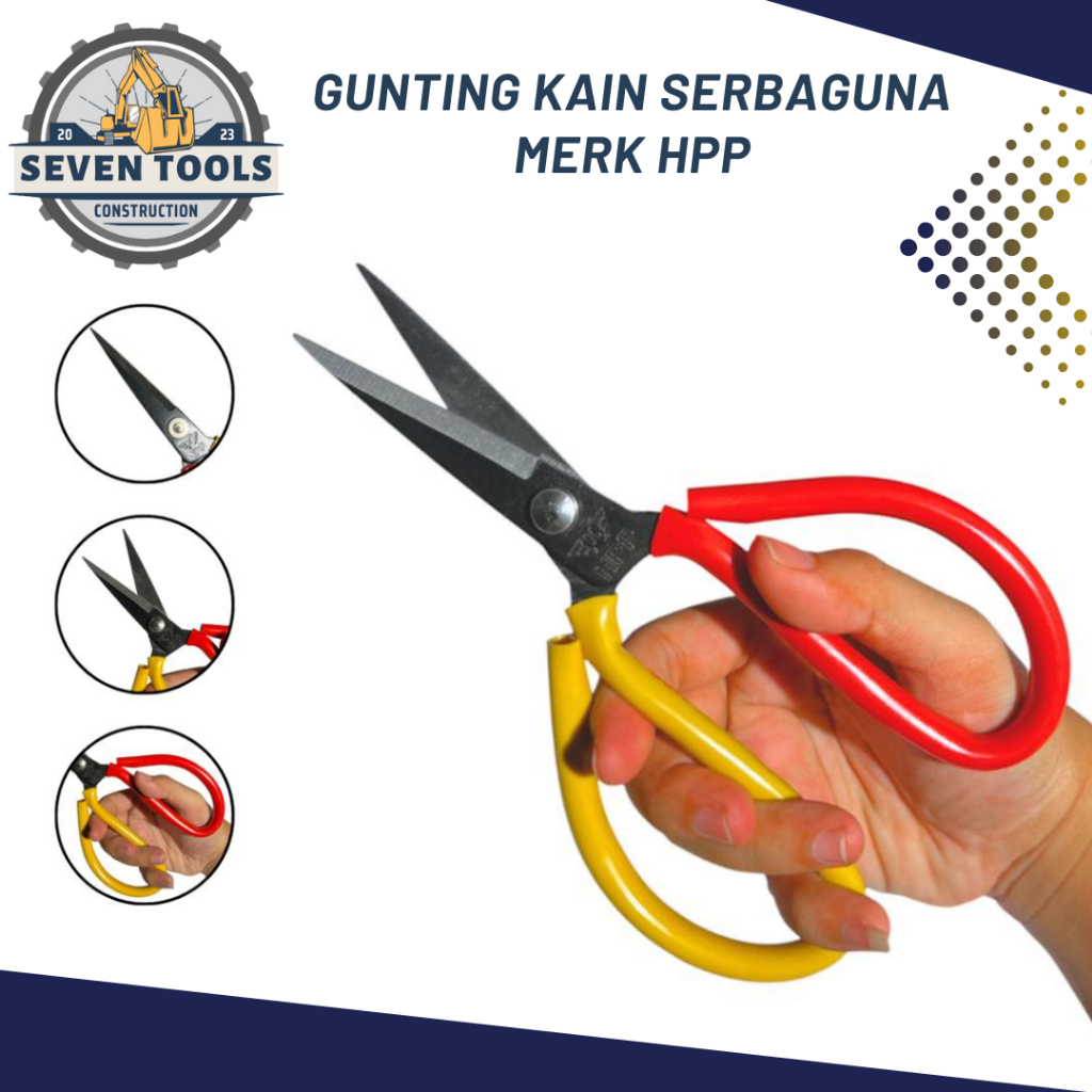

[ST] Gunting Kodok / Gunting Kain / Tailor Scissors / Gunting Serbaguna Merek HPP