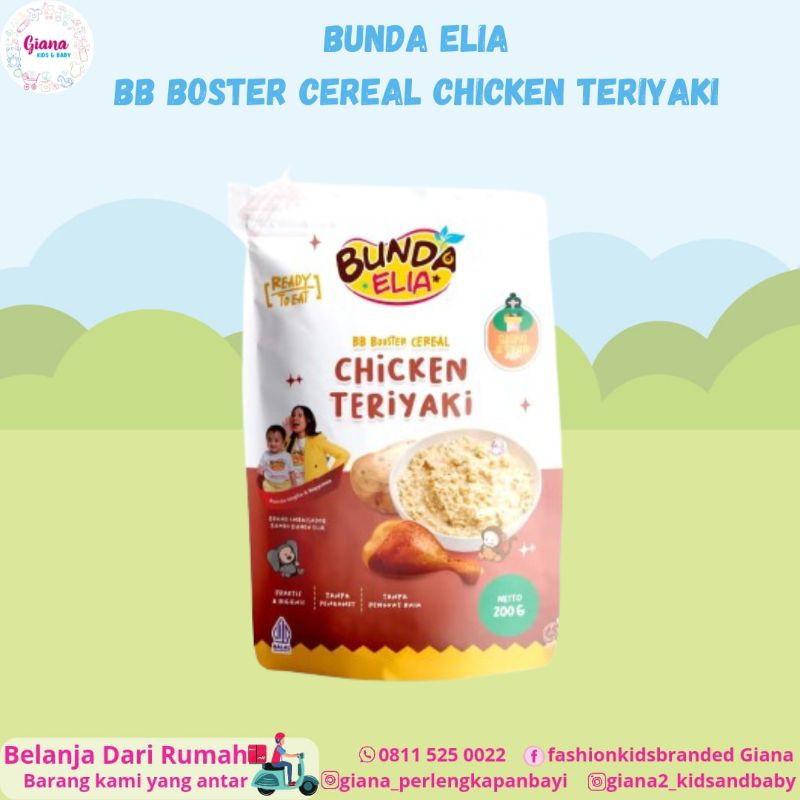 

Bumbu Bunda Elia - BB Booster Cereal Chiken Teriyaki
