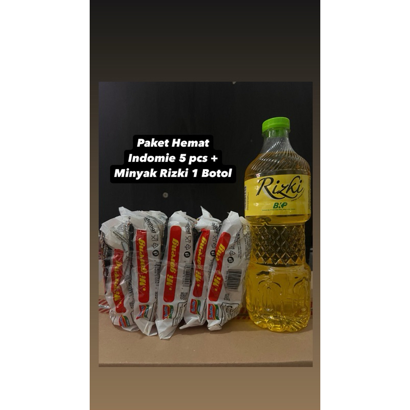 

Paket Hemat Minyak Indomie