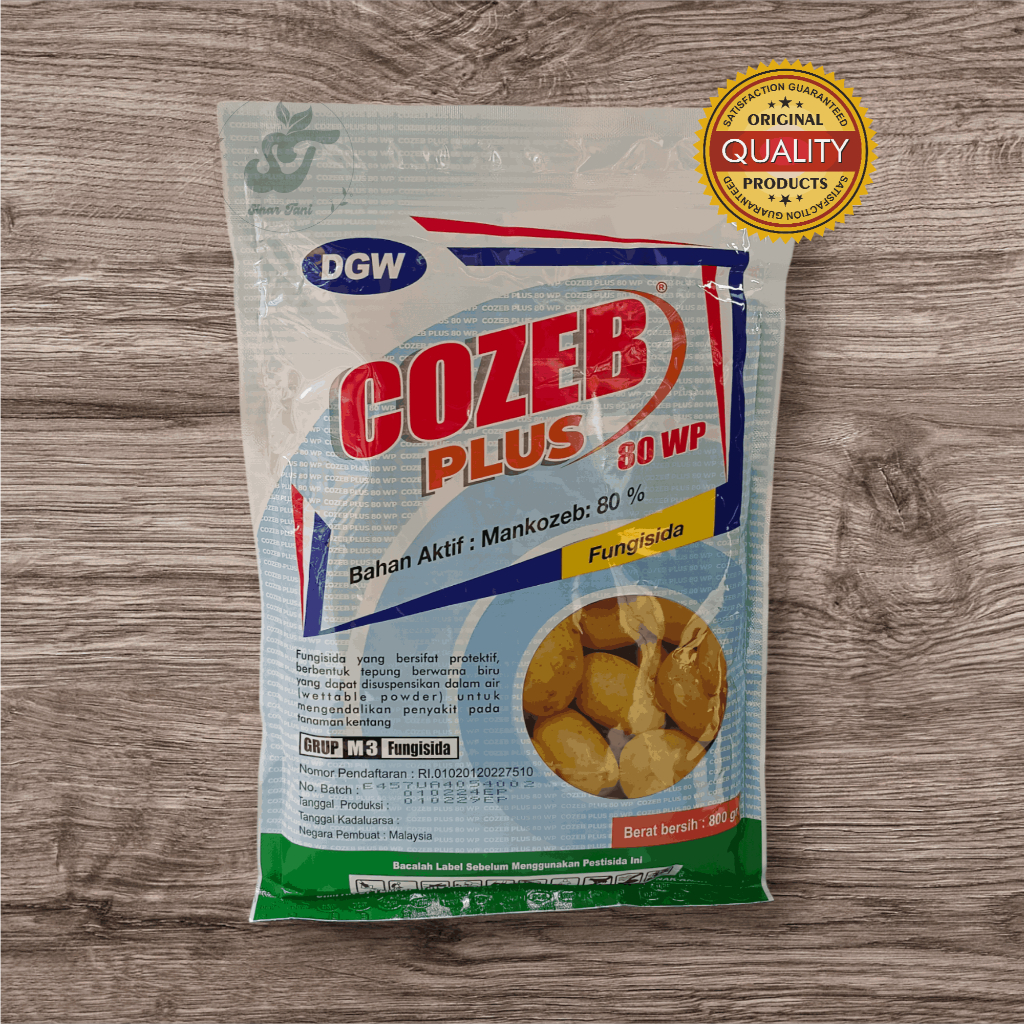 Fungisida DGW Cozeb Biru 80 WP 800 Gram