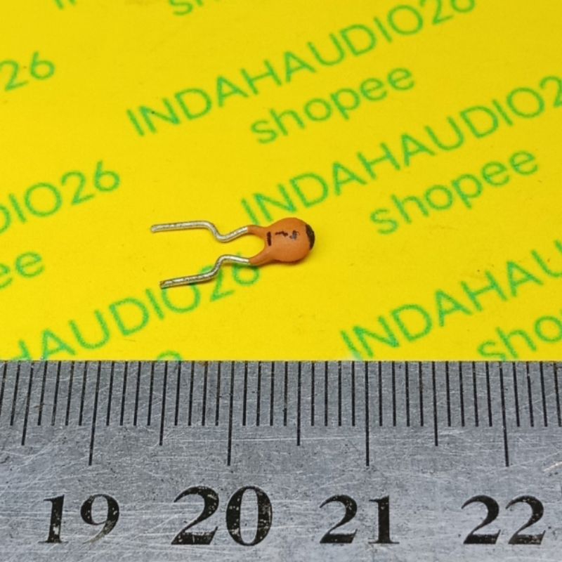 7pf 50v 5mm 7p kapasitor keramik disc  capacitor ceramic disc 7 p pf capasitor