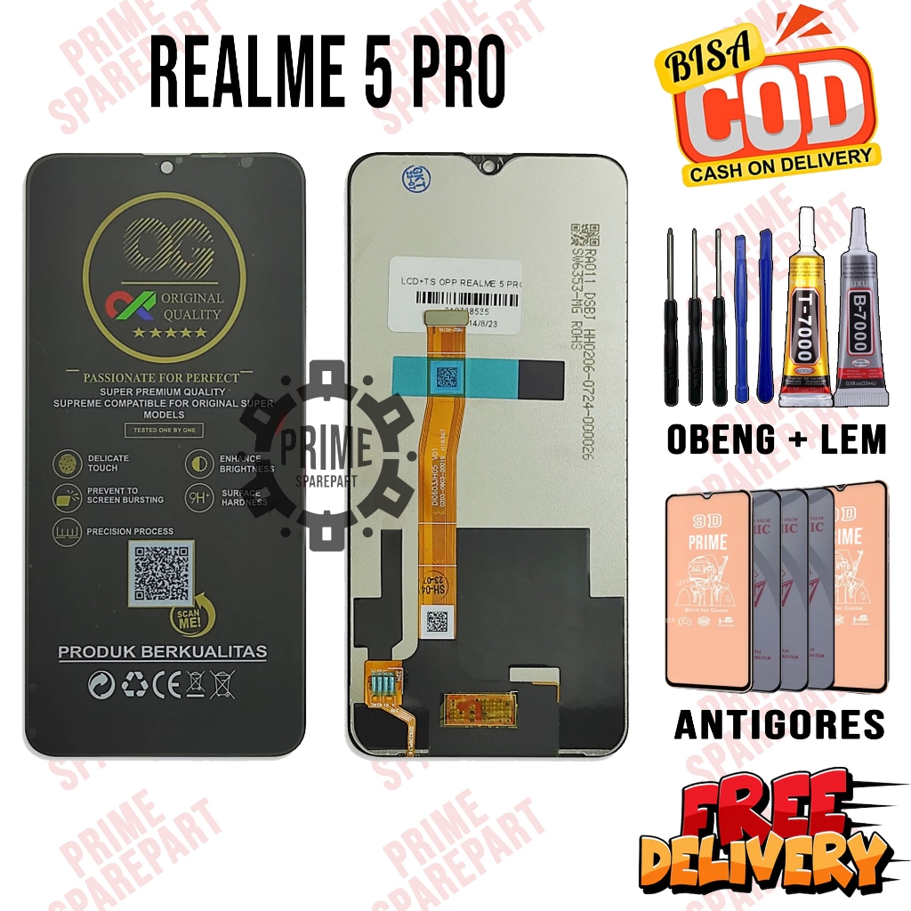 Lcd REALME 5 PRO Original Oem Lcd Touchscreen REALME 5 PRO Fullset