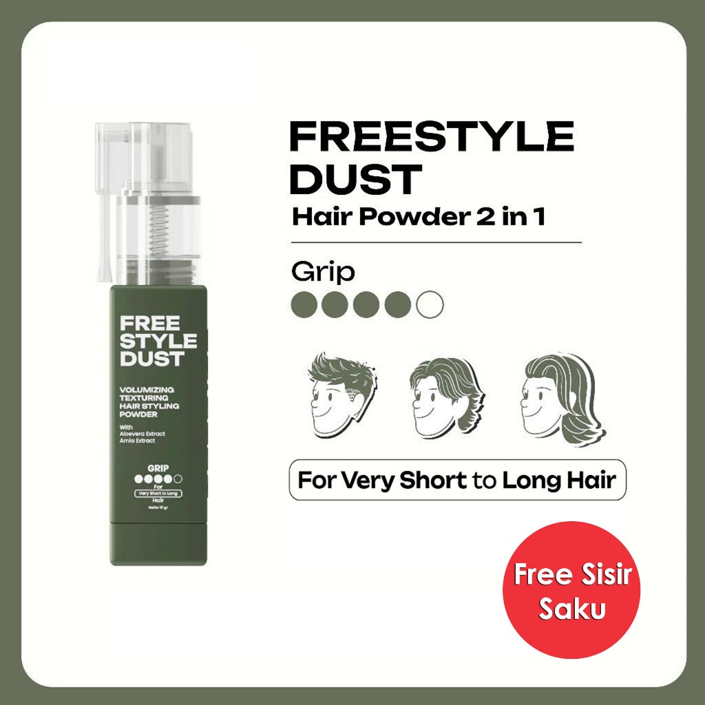 Hairnerds Professional Hair Powder 2in1 Hairpro Freestyle Dust