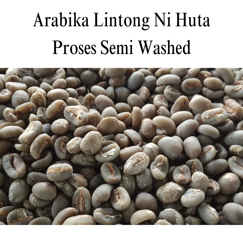 

Green Bean Arabika Lintong Ni Huta Proses Semi Washed
