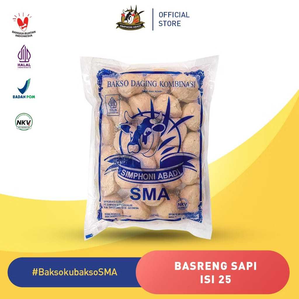

Bakso Basreng Mentah Basreng Sapi Simphoni Isi 25 Pcs SAMEDAY INSTANT ONLY