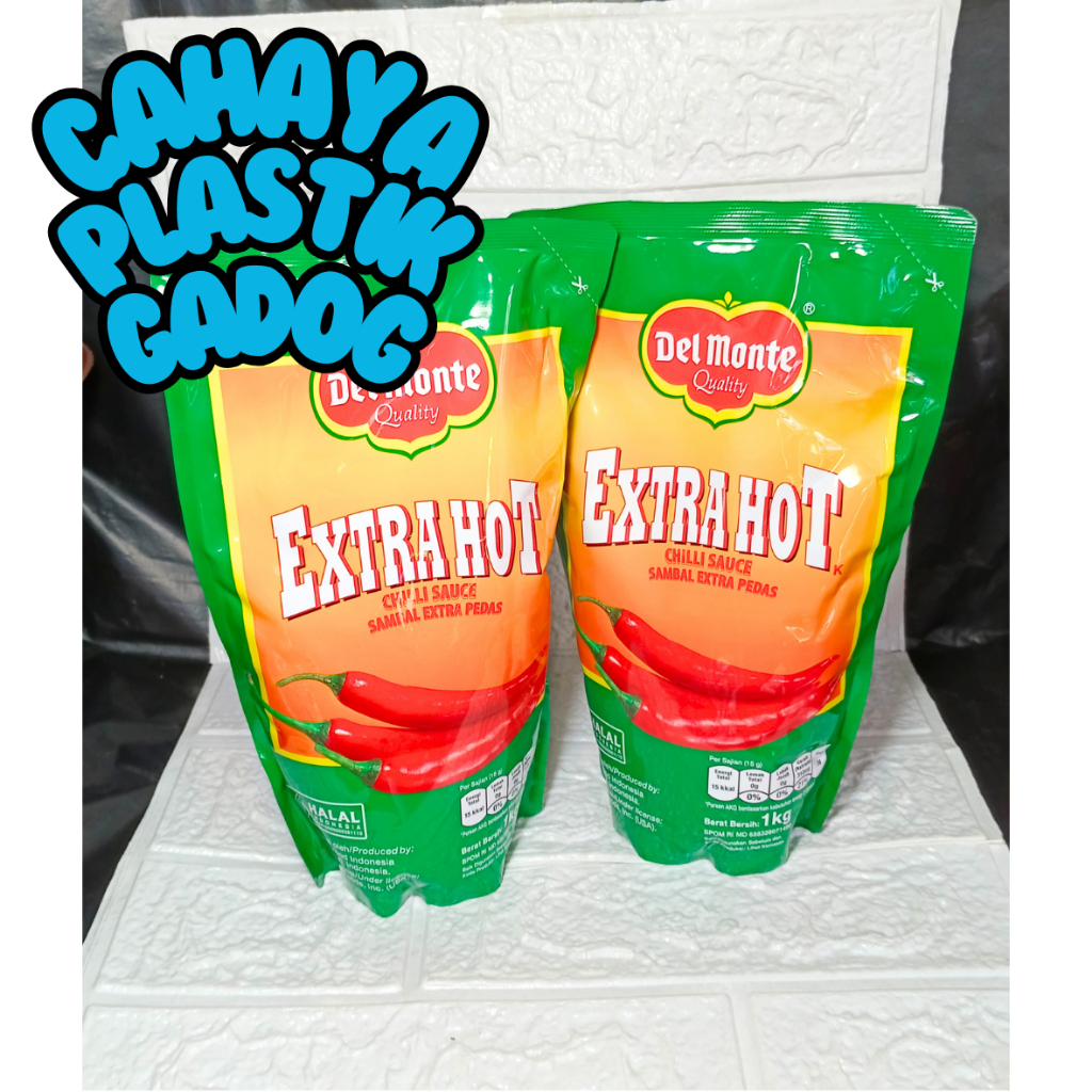 

Del Monte Extra Hot Chili Sauce Sambal Pedas 1kg