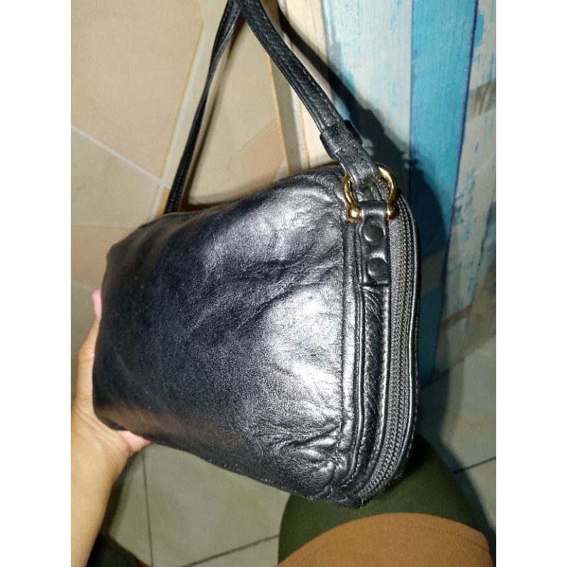 Tas kulit asli brand angel