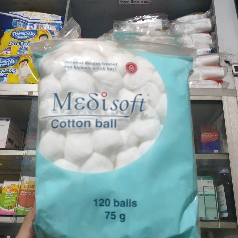 COTTON BALL Medisoft 120 ball