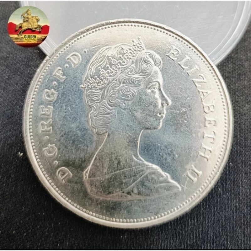 Koin Queen Elizabeth 1980 inggris commemorative