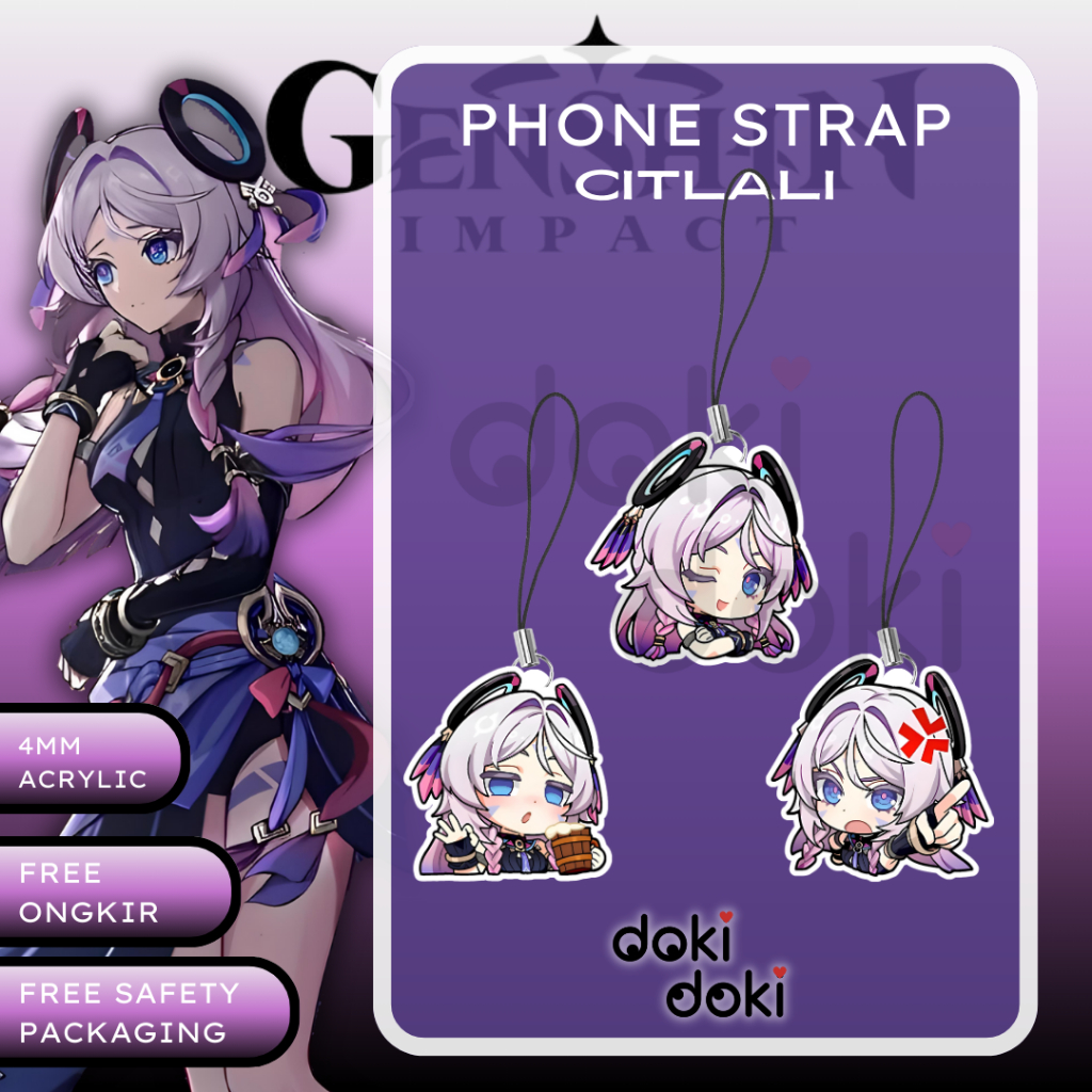 PHONE STRAP CITLALI GENSHIN IMPACT