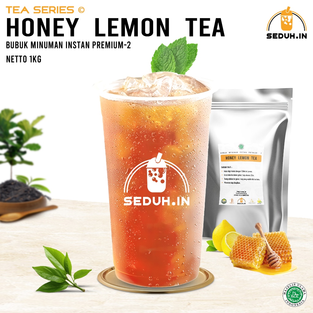 

SEDUHIN - OFFICIAL - Lemon HoneyTea 1kg / Bubuk Minuman PREMIUM 2