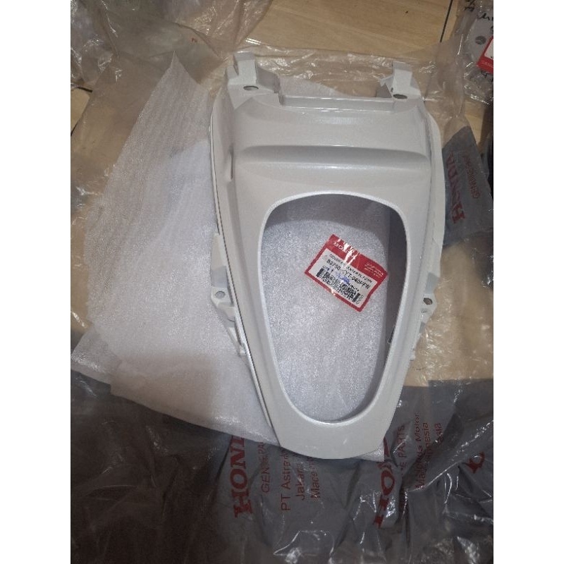 cover kaper rear center lampu belakang stoplamp honda scoopy karbu carbu original ahm honda warna pu