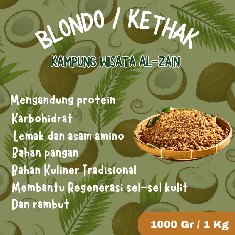 

Blondo Blendo Khetak Al-Zain 1000 Gr / 1kg