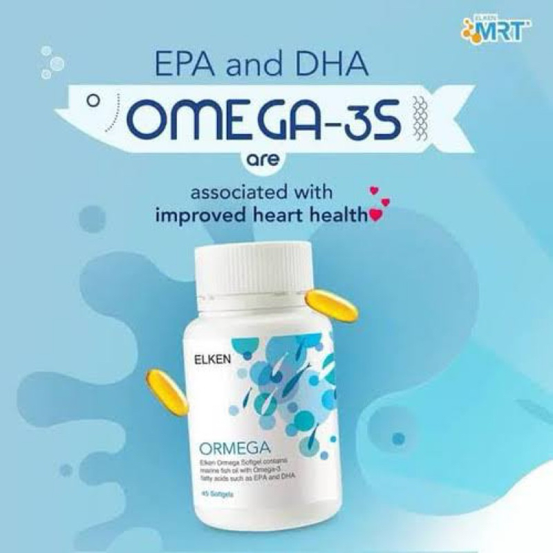 Elken Ormega Epa Dha (30 Softgels)