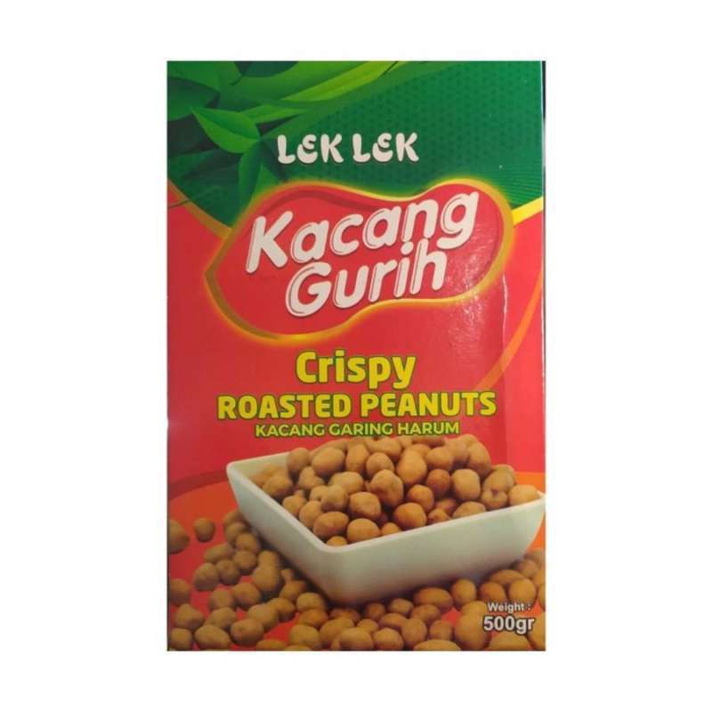 

Lek Lek Kacang Gurih 500gr | Crispy Roasted Peanut | Vegan | Vegetarian