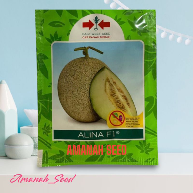 Benih / Bibit Melon Alina F1 Cap Panah Merah isi 40 Butir