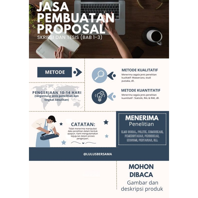 PEMBUATAN PROPOSAL SKRIPSI/TESIS BAB 1-3